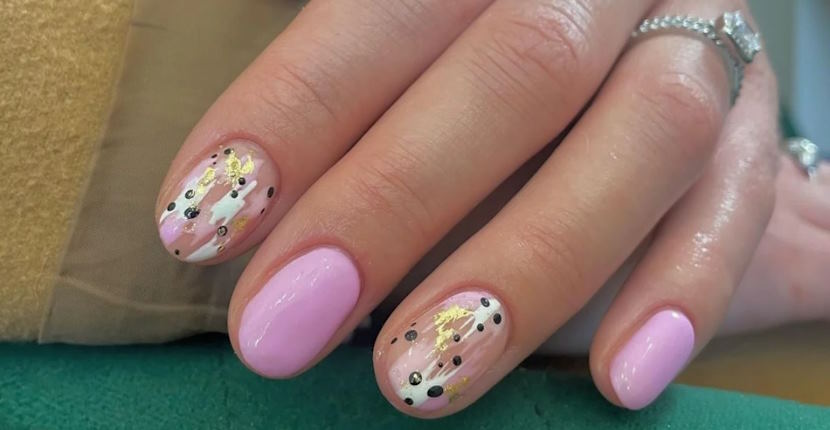 stunning abstract nail art designs